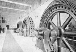 THE ROTOR CENTRES of the generators at Bullerforsen Power Station