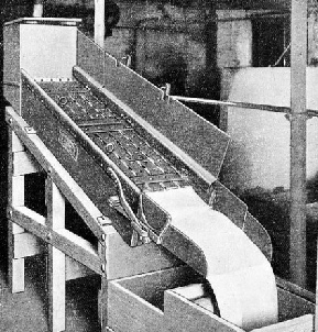 ELECTRO-MAGNETIC SEPARATOR for removing particles of iron from potter’s slip