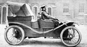 THE MILITARY LANCHESTER first seen at the Motor Exhibition of 1906 THE MILITARY LANCHESTER first seen at the Motor Exhibition of 1906