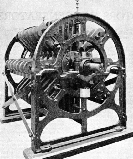 MAGNETO-ELECTRIC GENERATOR designed by Professor F. H. Holmes in 1867