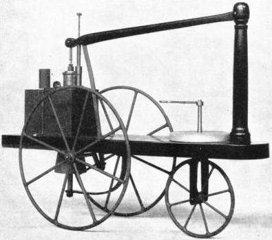 COPY OF MURDOCK’S EXPERIMENTAL MODEL, which the inventor produced in 1782-86