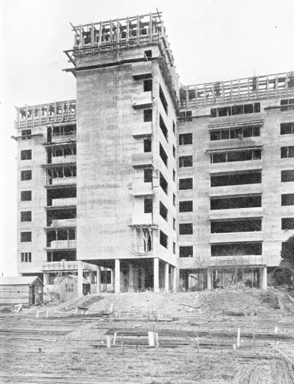 Concrete Building at Highgate