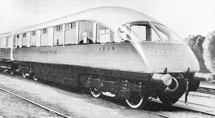 OBSERVATION CAR of the “Coronation” LNER express