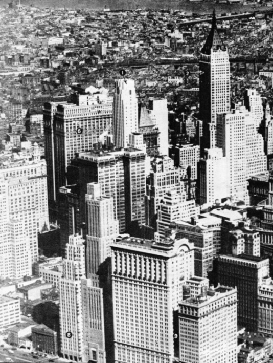 New York's skyscraper district
