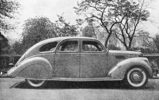 This Lincoln-Zephyr is an excellent example of modern American practice