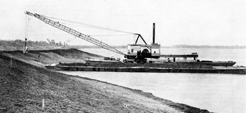 GRADING A BANK OF THE MISSISSIPPI at Gayoso Bend