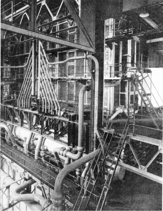 THE BOILER INSTALLATION at Battersea Power House