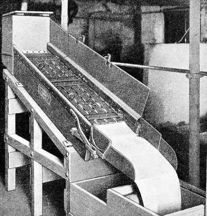 ELECTRO-MAGNETIC SEPARATOR for removing particles of iron from potter’s slip