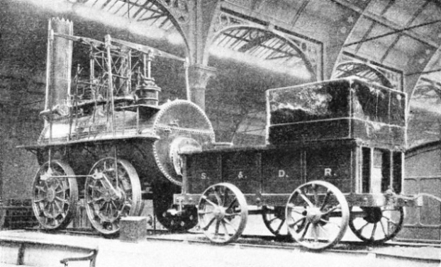 “Locomotion” was the first engine of the Stockton and Darlington Railway